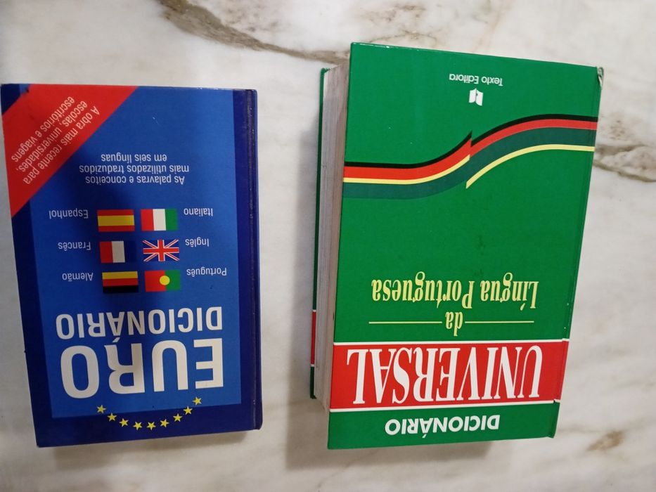 Conjunto de 3 Dicionários Língua Portuguesa