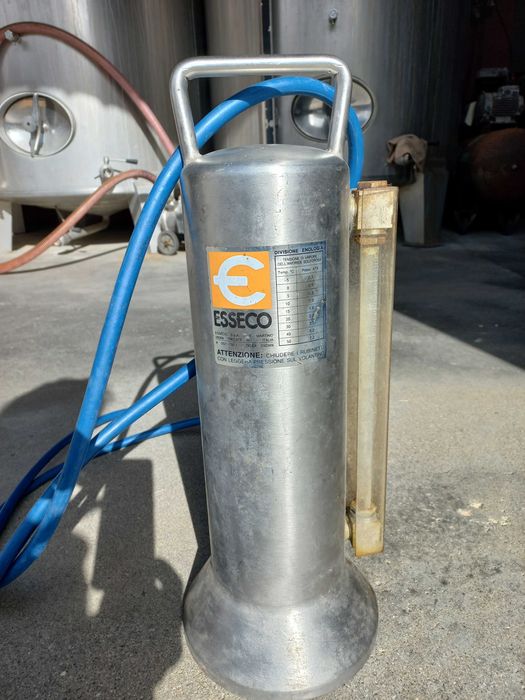 Sulfurador Inox para vinhos