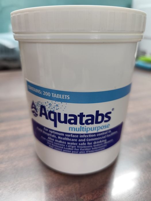Таблетки для обеззараживания воды