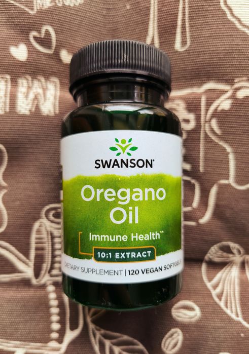 Swanson олія орегано oregano oil для травлення 10:1 150 мг  120 капсул