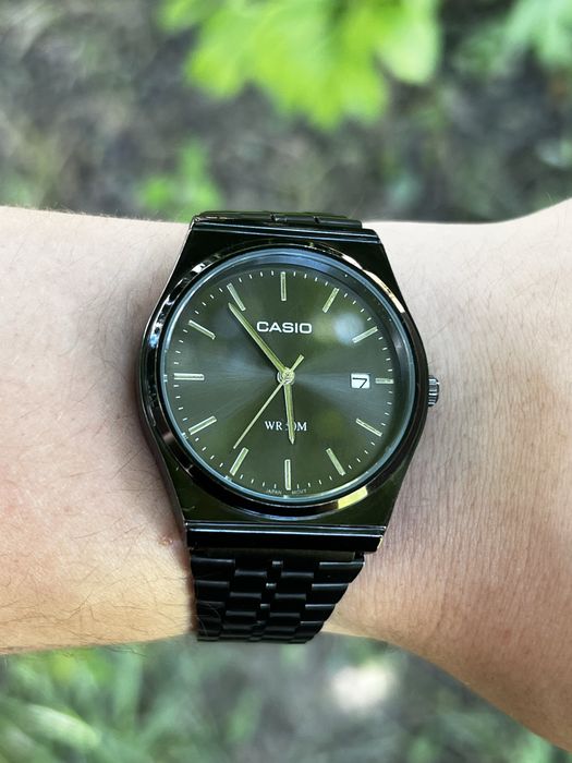 Casio mtp-b145 Black/Black — стильна класика