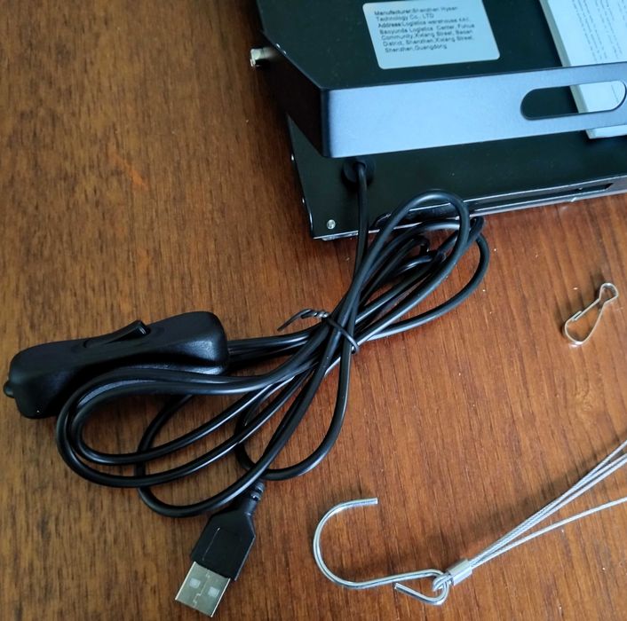 Luz Estufa LEDs Espectro Completo USB 144 Leds