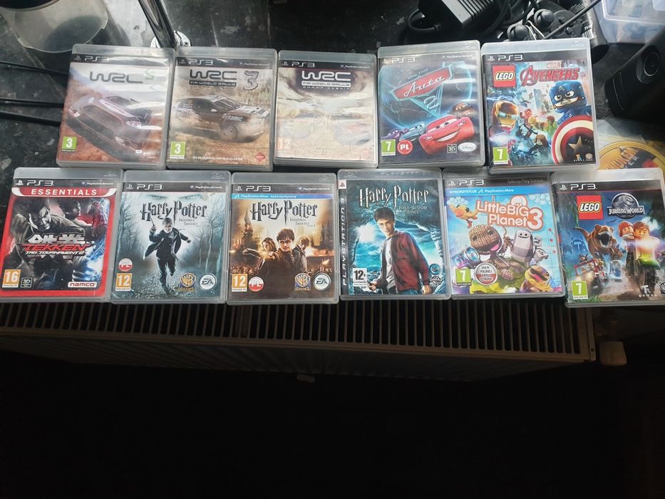 Ps3 gry jurasic world avengers Little Big planet Harry Potter wrc