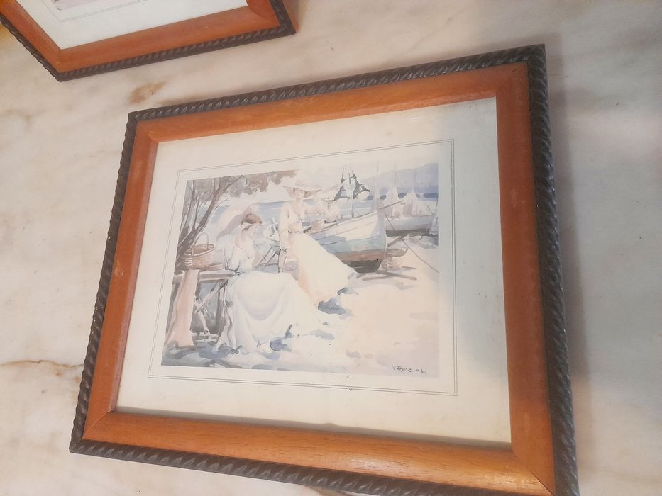 Conjunto de 3 Quadros Decorativos