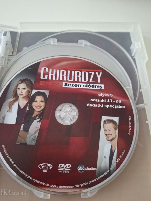 Chirurdzy sezon 7 (dvd)