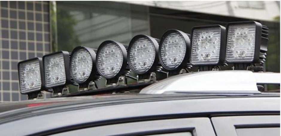 Focos, projectores, Farois para Jipe, Carros, Camião, Barco 12V, 48W