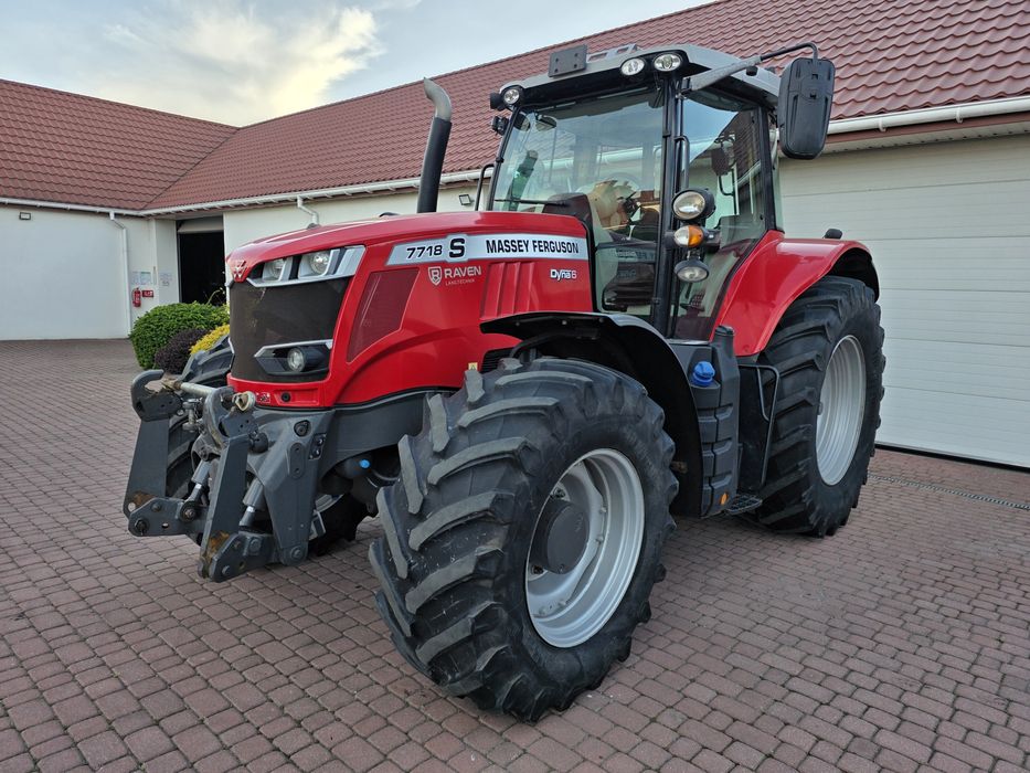 MASSEY FERGUSON 7718S,klima ,NAVI z .Niemiec Pneumatyka. 4320MT JAK NOWY