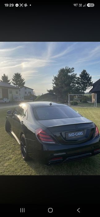 Mercedes -Benz S450 pack S63 AMG + Aktywne wydechy long