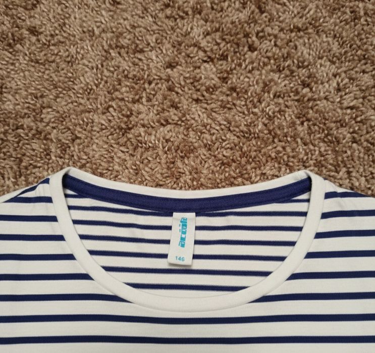 Стильный Лонгслив / Кофта "Acoola" 9–11 лет | Пайетки | Спинка-обманка