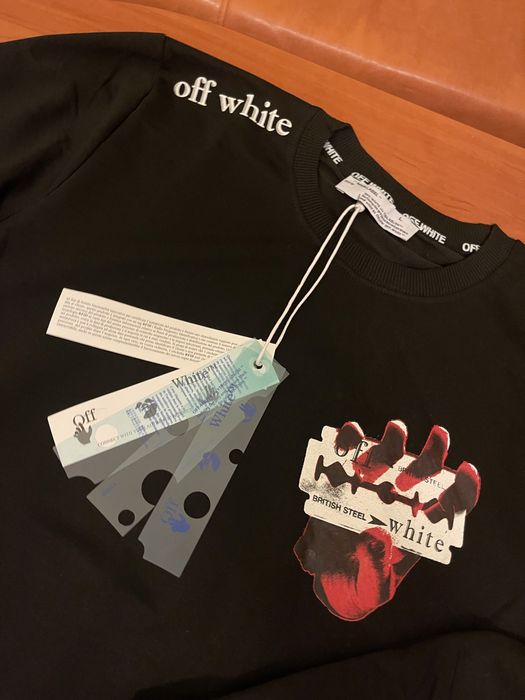 Bluza bez kaptura OFF WHITE nowa z metkami rozmiar L