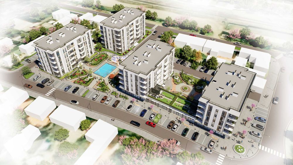 Однокімнатна квартира 41 м2 з балконом в новобудові ЖК "MISTO"