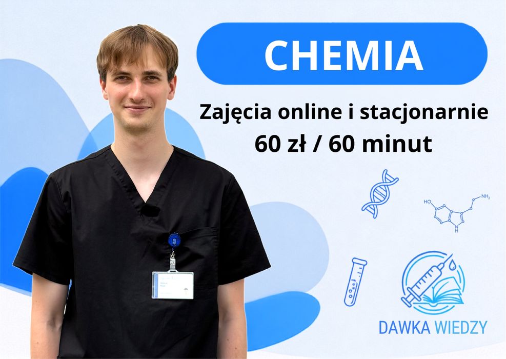 Korepetycje Chemia - Gdańsk/Online