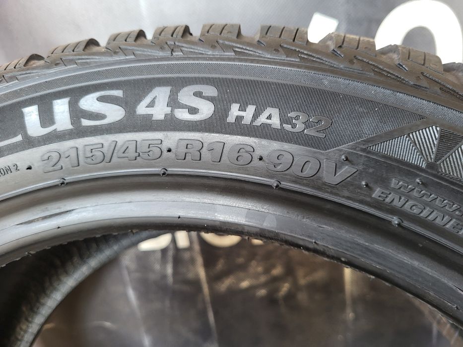 Opony wielosezonowe 215/45/16 Kumho 23rok 7mm