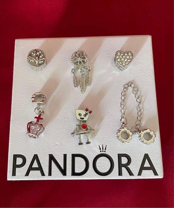 Pecas para pulseira pandora aço inoxidavel