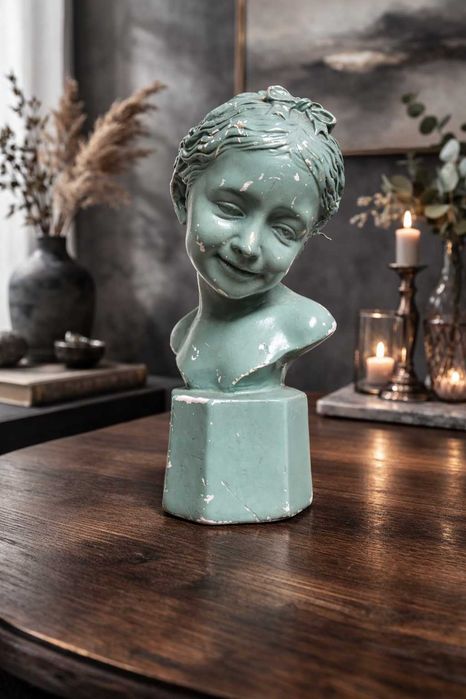 Popiersie dziewczynka w zieleni #2490 Stylowy Węgrów