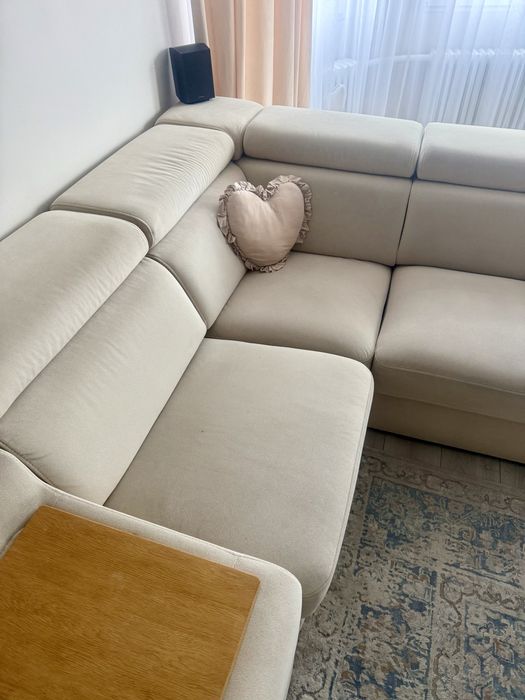 Narożnik beżowy do salonu