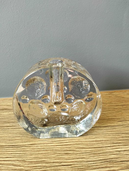 Mały wazon Walther Glass solifleur lata 70