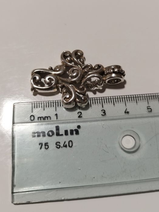 Medalha cruz em prata 925