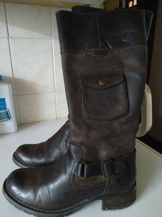 Сапоги кожаные Timberland