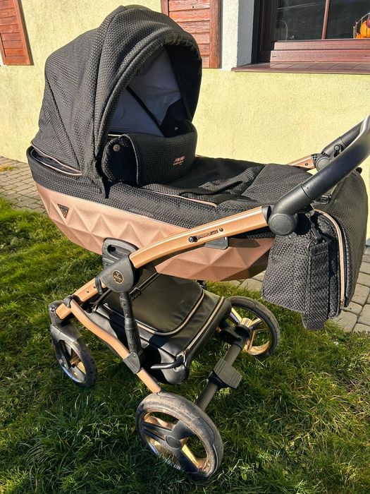 Wózek Junama Diamond Mirror Satin 2 w 1