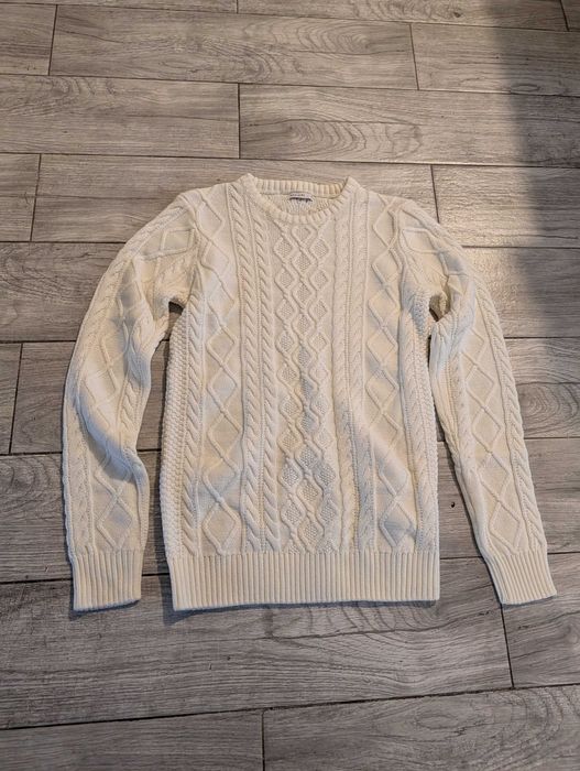 Sweter Medicine nowy S 36 splot warkocz