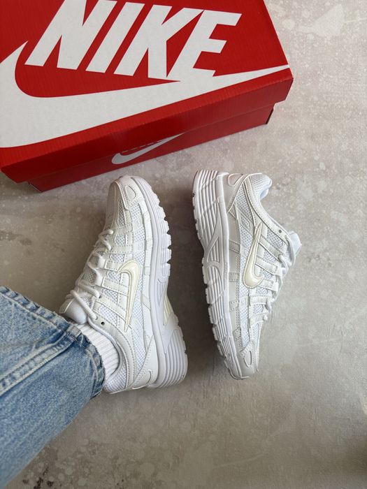 Nike P-6000 Triple White (36-45р)
