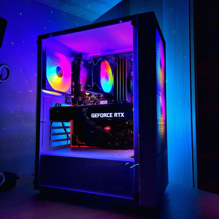 Komputer RTX3070/R5 5600/16gb ram/Gamingowy Okazja Gwarancja SSD RGB