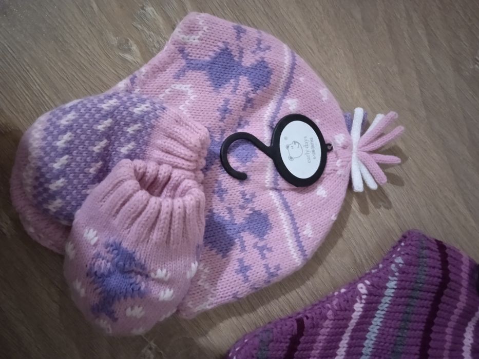 Комплект шапка-рукавички