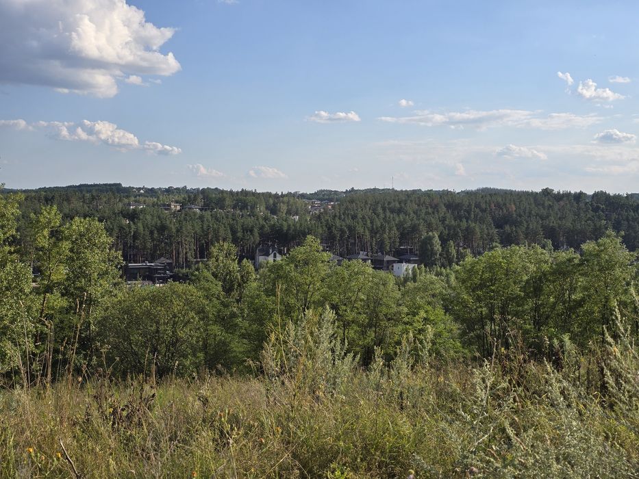 Панорамна ділянка 8 соток с. Ходосівка Обухівський рн поруч Лісники