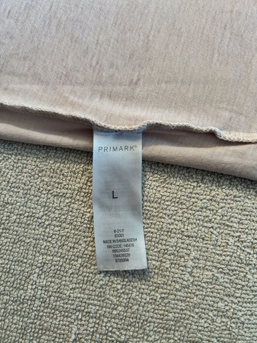 Bawełniany tshirt Primark L