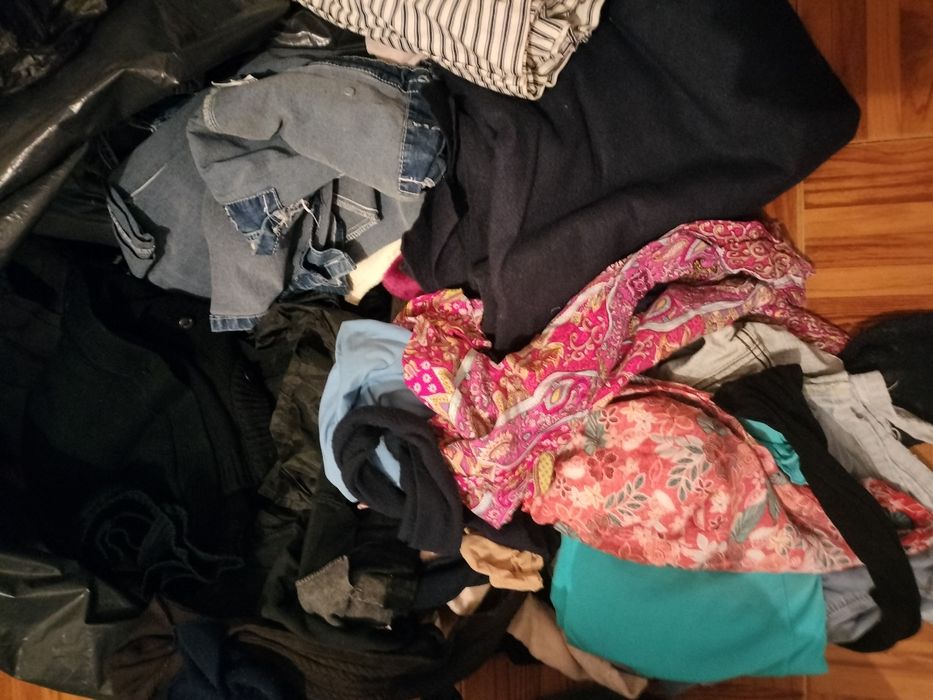 Trapos/tecido/roupa/sobras por atacado