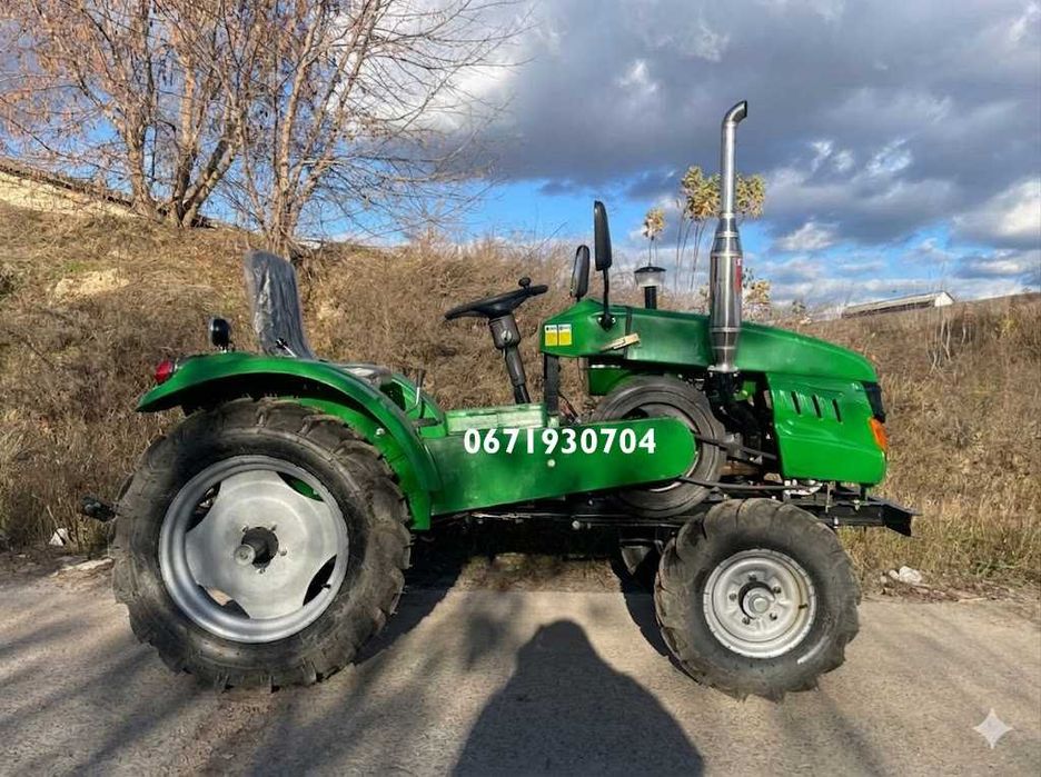 Мінітрактор HORST 240 BP з триточковой навіской, має ВОМ Доставка додому безкоштовна!