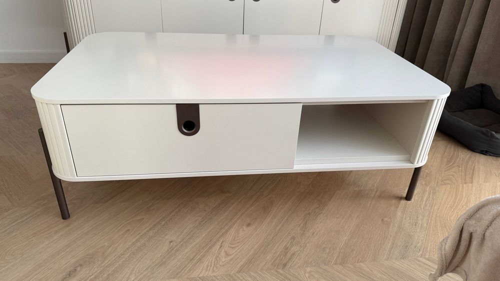 Stolik kawowy RONDO Stolik kaszmir, lakier, mat - nowy