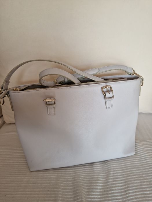 Bolsa feminina bege "Trussardi Jeans "
