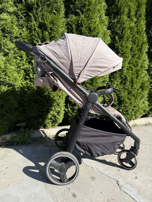 Прогулочная коляска CARRELLO Bravo Linen Beige