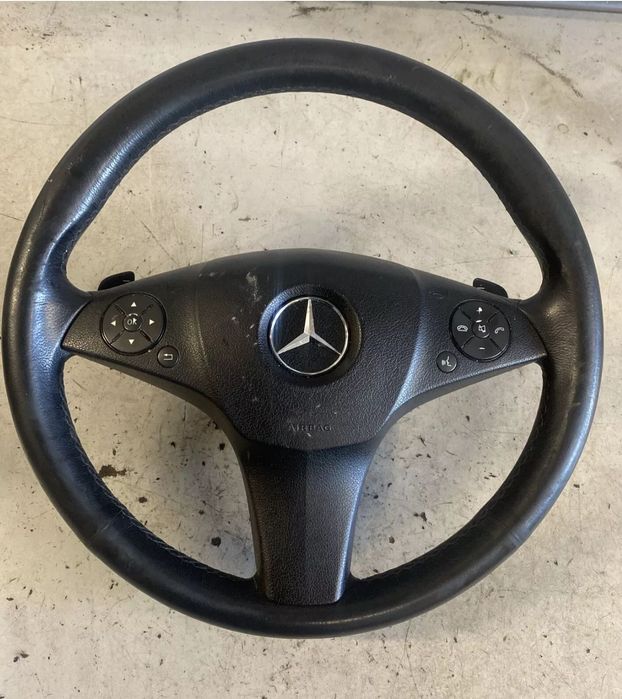 Volante Mercedes com comando Multifuncional patilhas MB W204/212/207