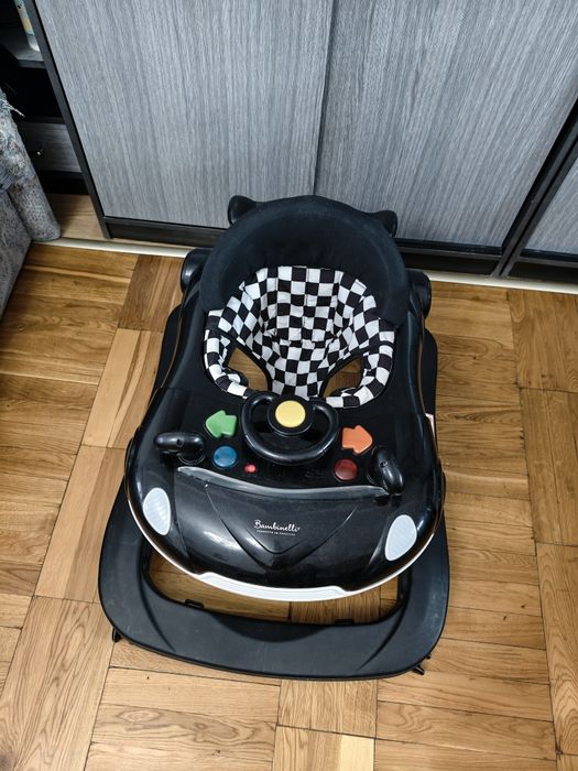Ходунки Bambinelli W1909UR6 (на 6-12 мес) черные