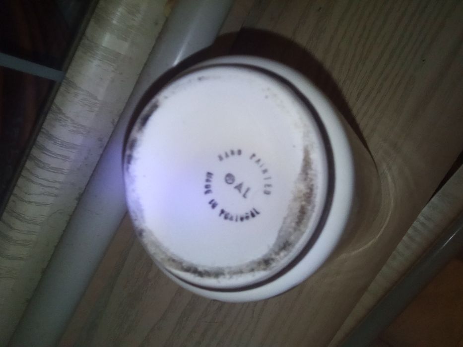 Jarro com copos em porcelana vintage