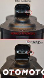 zacisk hamulcowy tył vw passat b6 b7 elekrtyczny silniczek hamulca ręcznego orginał