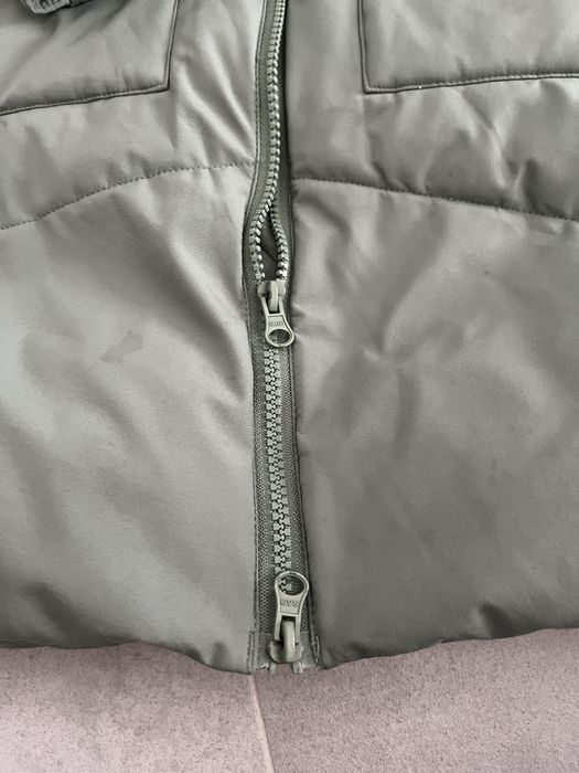 Płaszcz puchowy 152 (wypełnienie syntetyczne) 4F z  dziewczęcy