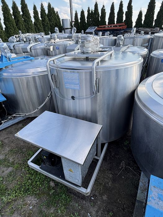 Zbiornik schladzalnik basen    do mleka 800L