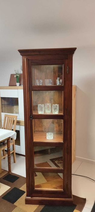 witryna classic  125 z palisandru- meble indyjskie