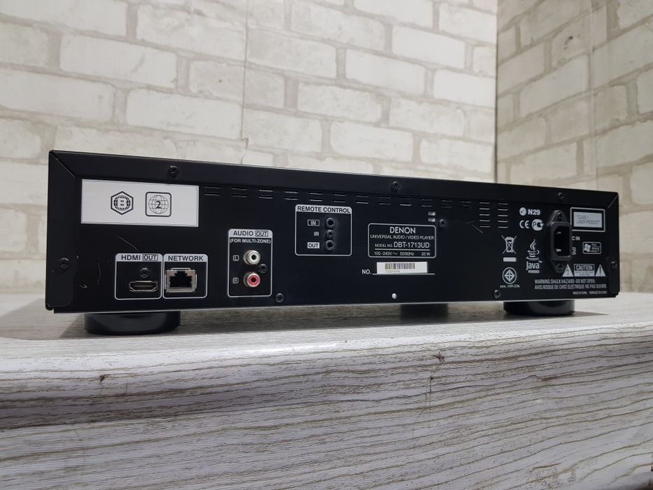 Cd Dvd Blu-ray дисків DENON DBT-1713, HDMI, USB, б/у з Німеччини