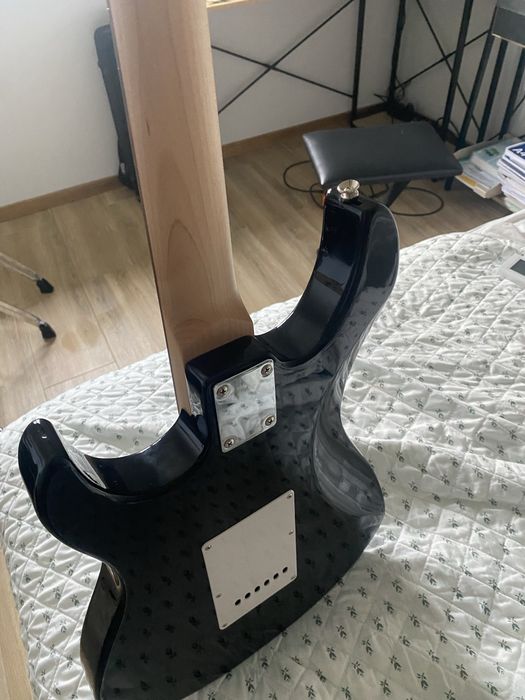 guitarra elétrica yamaha pacifica + amplificador fender