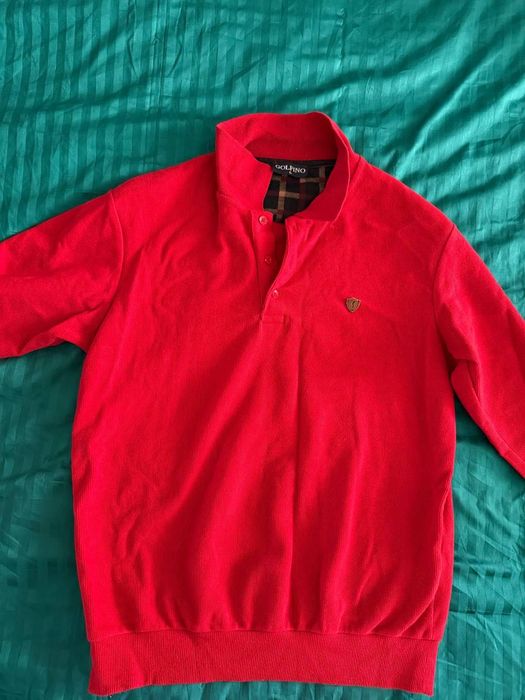 Кофта мужская  красная