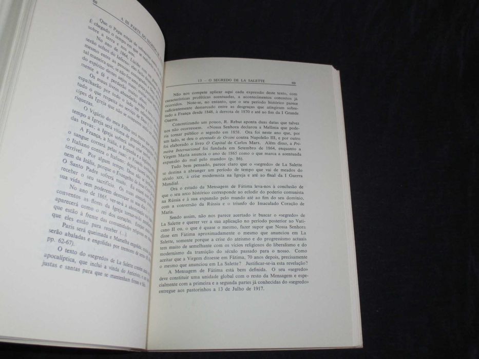 Livro O Segredo de Fátima José Geraldes Freire