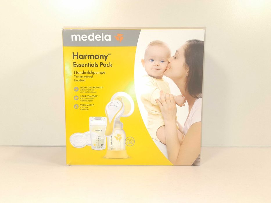 A074 Laktator Ręczny Medela Harmony Essentials Pack Zestaw Akcesoriów