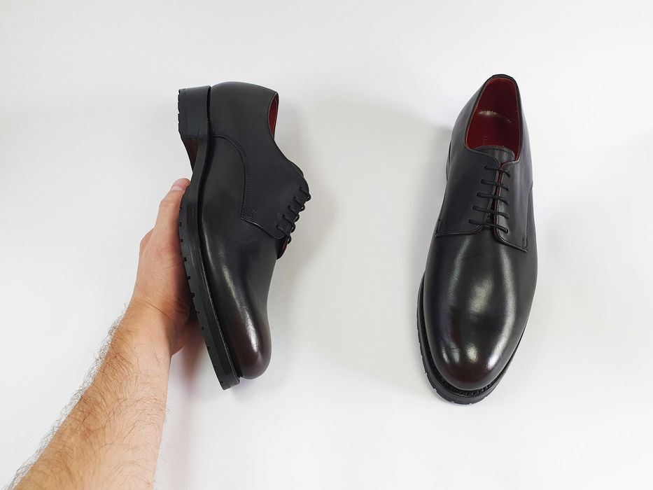 Туфлі чоловічі WELLENSTEYN 43 28-28.5 см 9.5 UK чорні