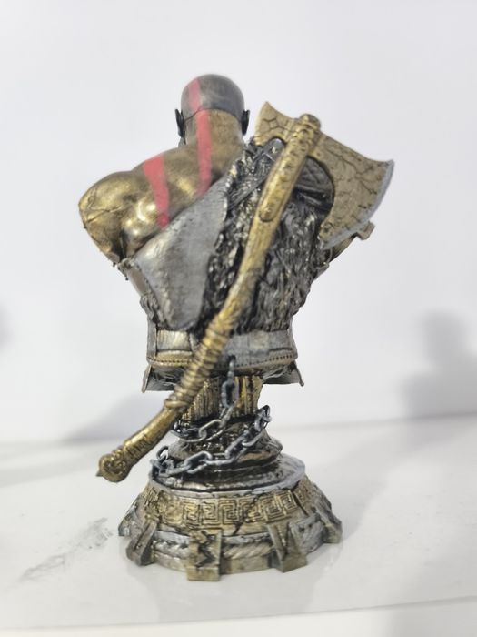 Busto spartan  premium pintado à mão