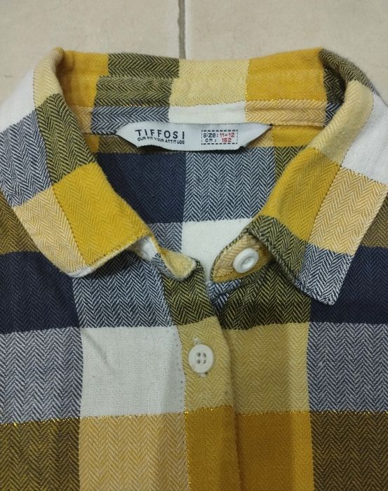 Camisa Xadrez Tiffosi Nova